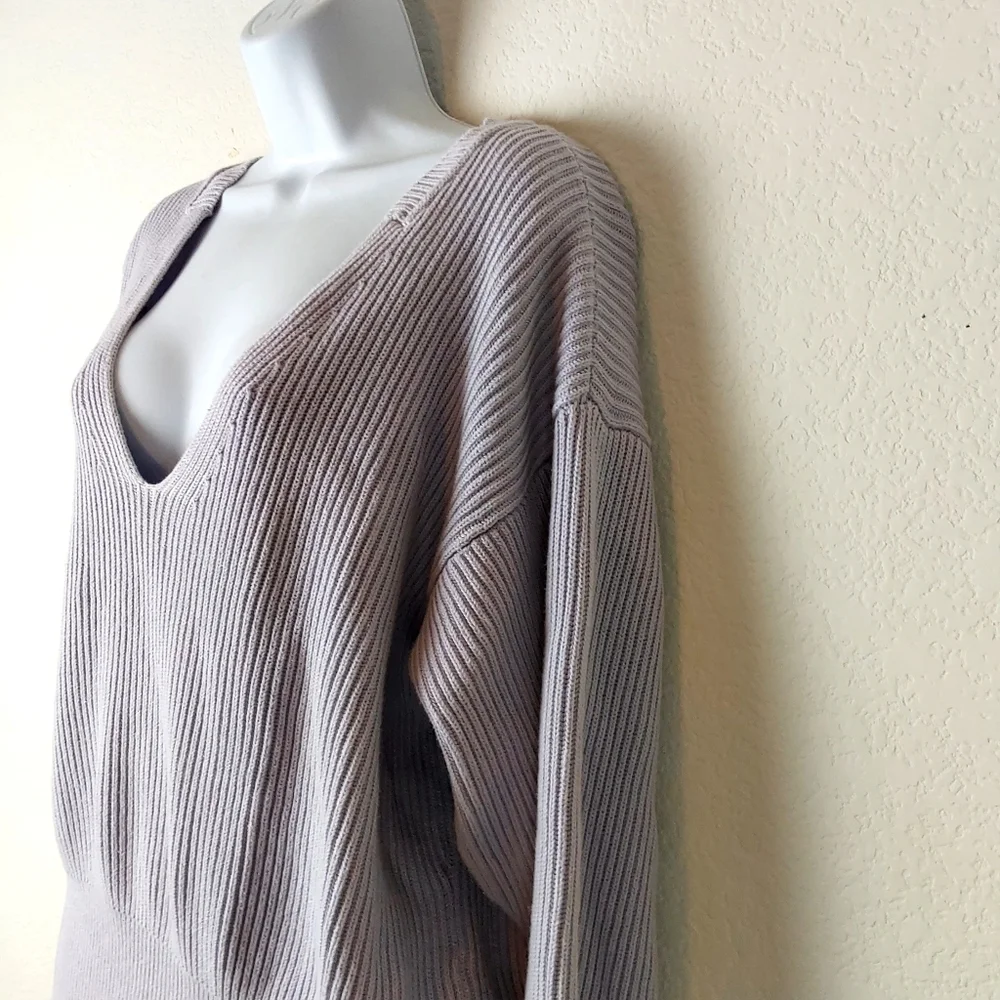 Free People Allure Ribbed  sweater - Picture 3 of 9